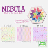 Nebula Quilt Pattern - Jaybird Quilts Book