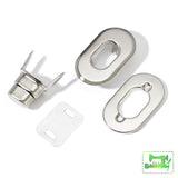 Oval Turn Clasp - Silver 35Mm Craft Fasteners & Closures