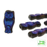 Owls - 15Mm X 7Mm Glass Beads