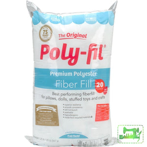 Poly-Fil Premium Polyester Fiberfill - Fairfield - Craft de Ville