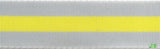 Preorder November - Tula Pink Webbing 1.5 Wide Grey & Lime Ribbons Cords