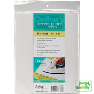 Quilters Freezer Paper - 30 Sheets Art & Craft