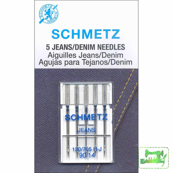 Schmetz Denim/jeans Needles - 90/14 5 Pack Jeans