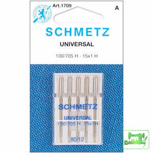 Schmetz Universal Needles - 80/12 - 5 pack - Schmetz - Craft de Ville