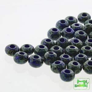 Seedbeads 2/0 - Royal Blue with Dark Travertine Finish - BeadSmith - Craft de Ville