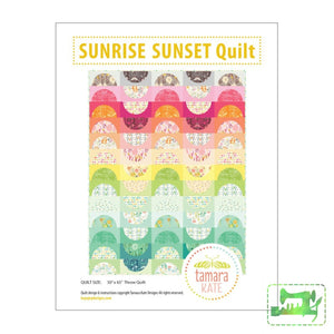 Tamara Kate Designs - Sunrise Sunset Quilt Pattern Quilting