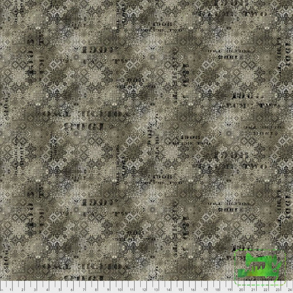Tim Holtz - Abandoned Faded Tiles Fabric