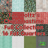 Tim Holtz - Christmastime Collection Bundle Fat Quarters Fabric
