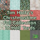 Tim Holtz - Christmastime Collection Bundle Half Yards Fabric