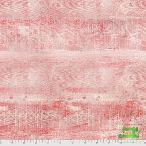 Tim Holtz - Christmastime Woodgrain In Red Fabric