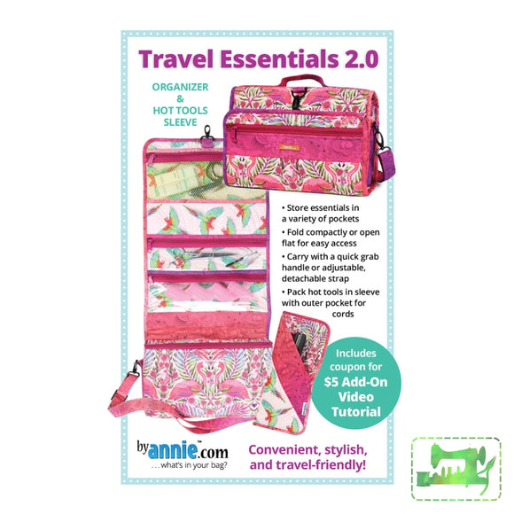 Travel Essentials 2.0 - By Annie Bag Pattern