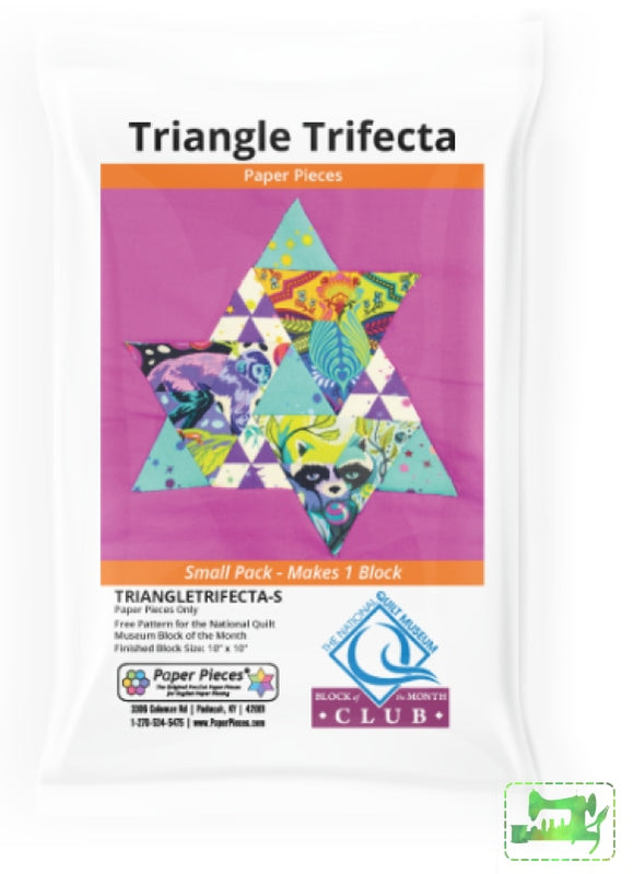 Triangle Trifecta Block - Small Pack - Paper Pieces - Craft de Ville