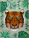 Violet Craft - The Tiger Abstractions Quilt Fpp Pattern