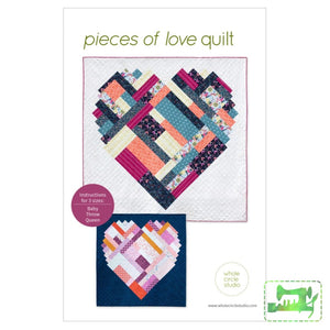 Whole Circle Studio - Pieces Of Love Quilt Pattern Quilting