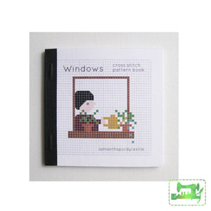Windows Cross Stitch Pattern Book - Samantha Purdy Needlecraft - Craft de Ville
