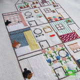 Women in Bathtubs in Apartments - Cross Stitch Pattern - Samantha Purdy Needlecraft - Craft de Ville